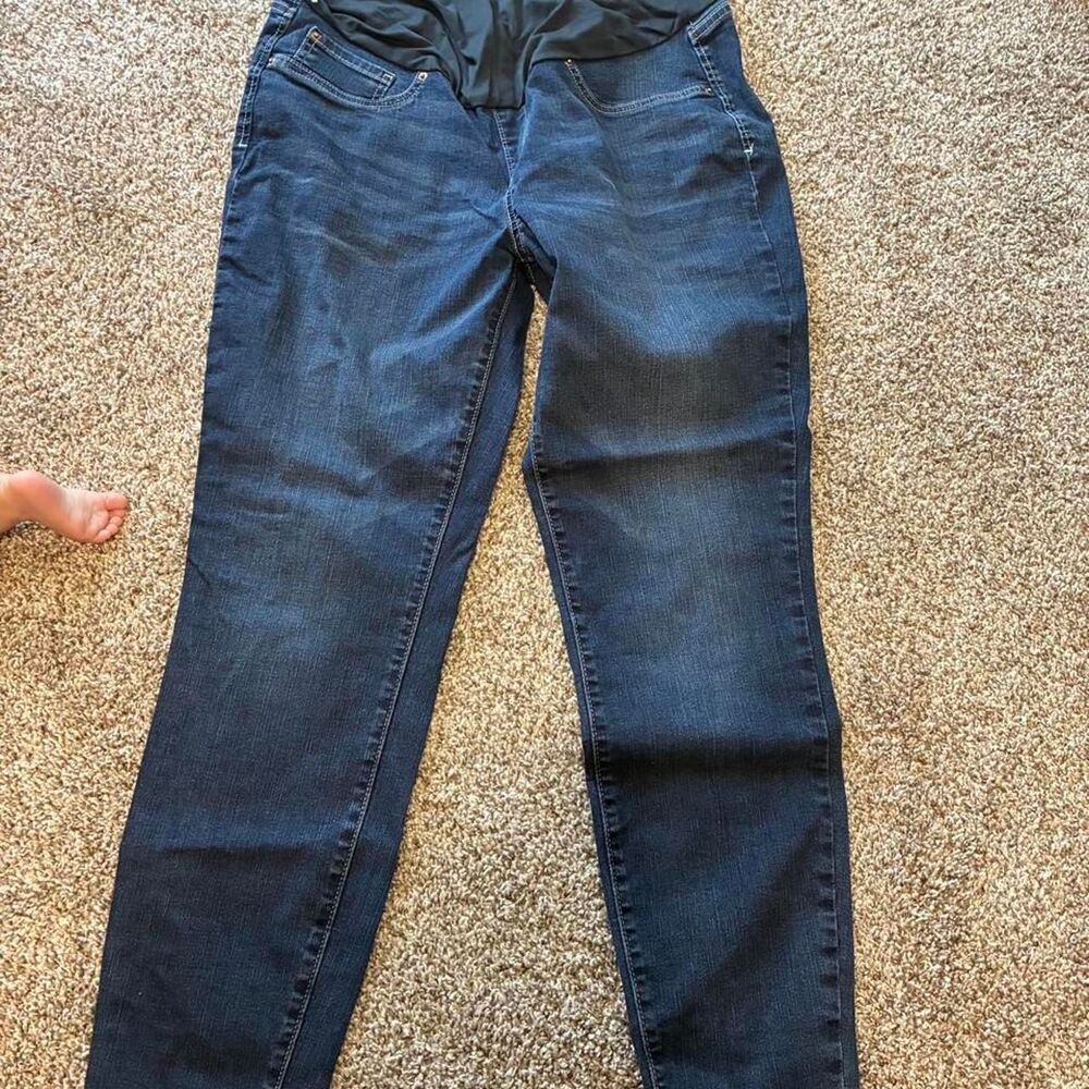 Levi-s Women's Navy and Blue Jeans